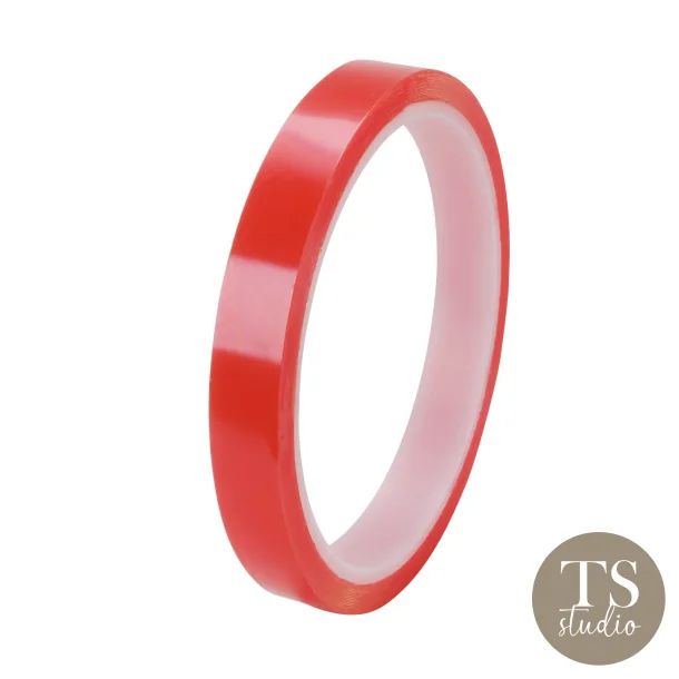 Dobbeltkl�bende tape - 9mm - 10m rulle