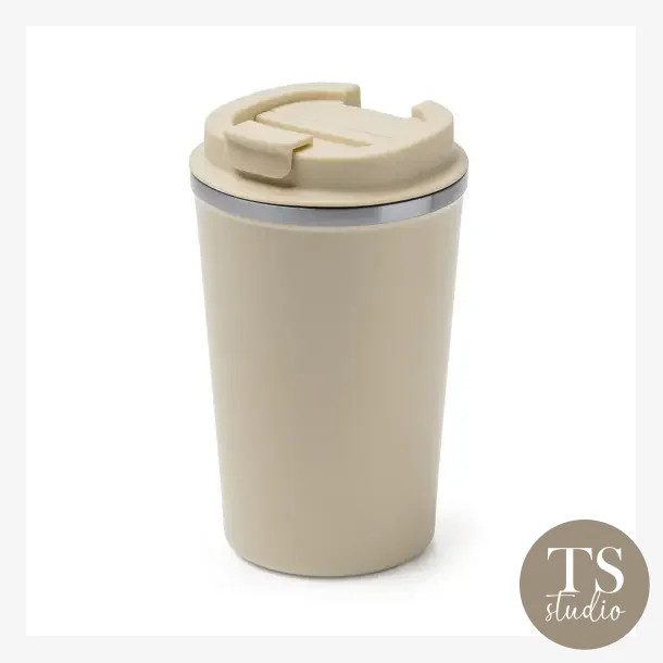 To-go termokop - 450 ml Beige