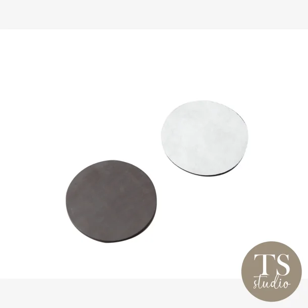 Selvkl�bende magneter - �12mmx1mm (25stk)