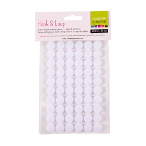 Selvkl�bende velcro - �13mm (60stk)